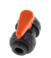Válvula de Bola de PVC de 2 Vías Doble Unión 16 mm Toma EPDM