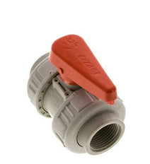 Válvula de bola de 2 vías True Union Rp 1'' EPDM en PP-H