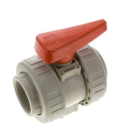 Válvula de bola de 2 vías True Union Rp 2'' EPDM
