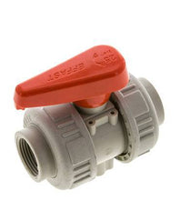 Válvula de bola de 2 vías True Union Rp 3/4'' EPDM en PP-H