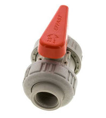 Válvula de bola de 2 vías True Union Rp 3/4'' EPDM en PP-H