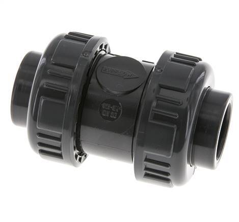Válvula de retención de PVC 25 mm 0,012-16bar