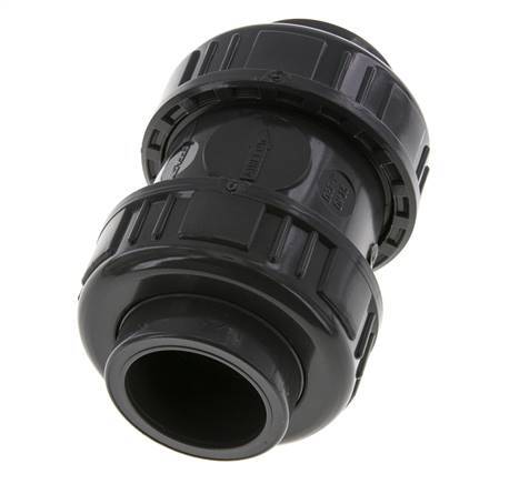 Válvula de retención de PVC 32 mm 0,012-16bar