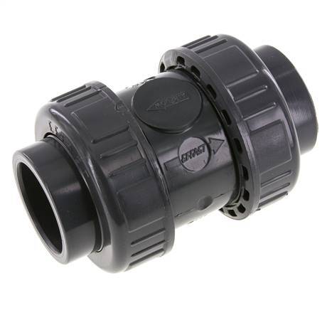 Válvula de retención de PVC 40 mm 0,012-16bar