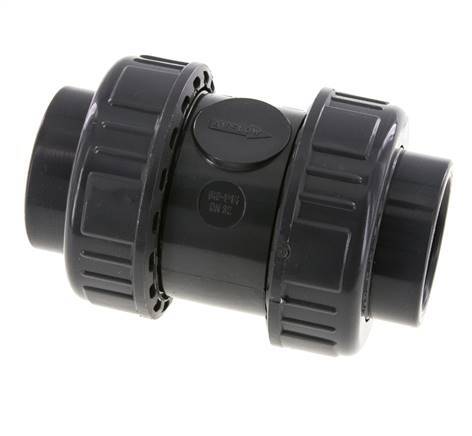 Válvula de retención de PVC 40 mm 0,012-16bar