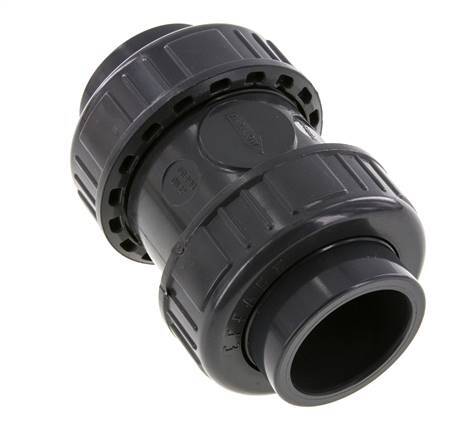 Válvula de retención de PVC 40 mm 0,012-16bar