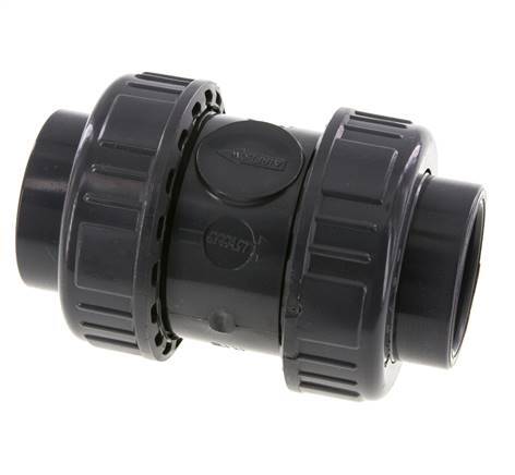 Válvula de retención de PVC 40 mm 0,012-16bar