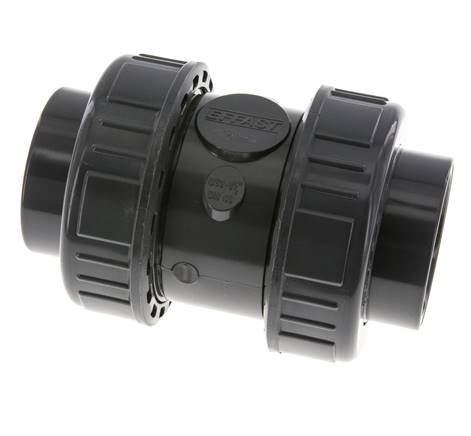 Válvula de retención de PVC 50 mm 0,012-16bar