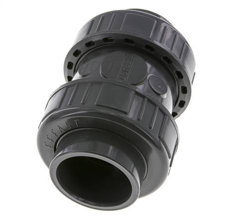 Válvula de retención de PVC 50 mm 0,012-16bar