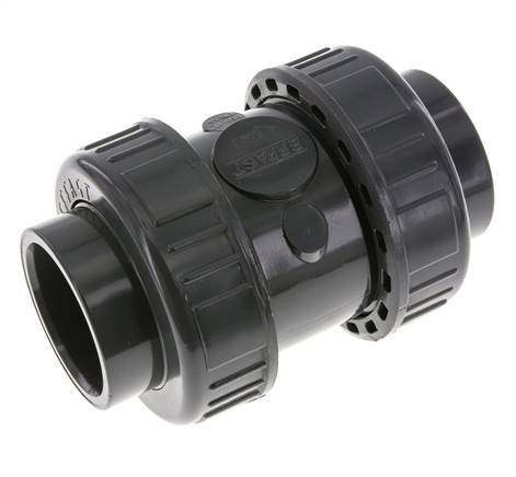 Válvula de retención de PVC 50 mm 0,012-16bar