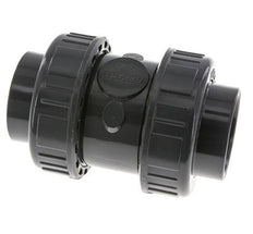 Válvula de retención de PVC 50 mm 0,012-16bar