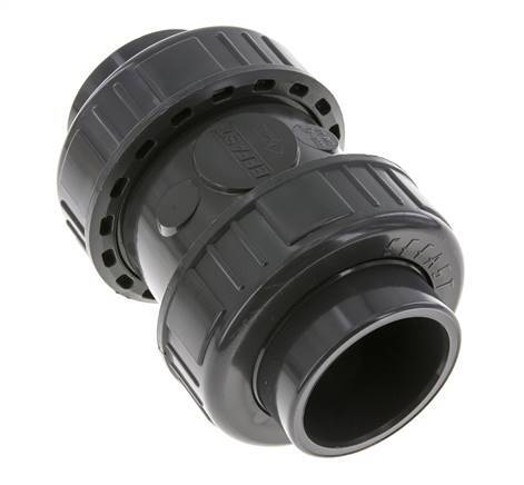 Válvula de retención de PVC 50 mm 0,012-16bar