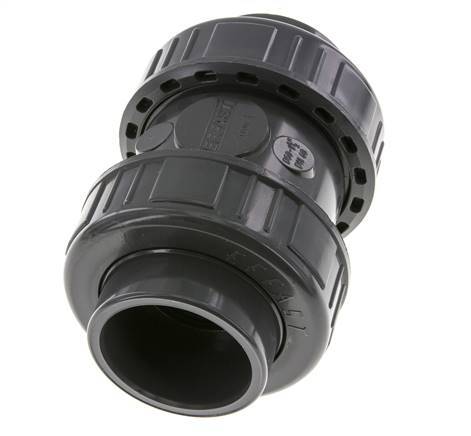 Válvula de retención de PVC 50 mm 0,012-16bar