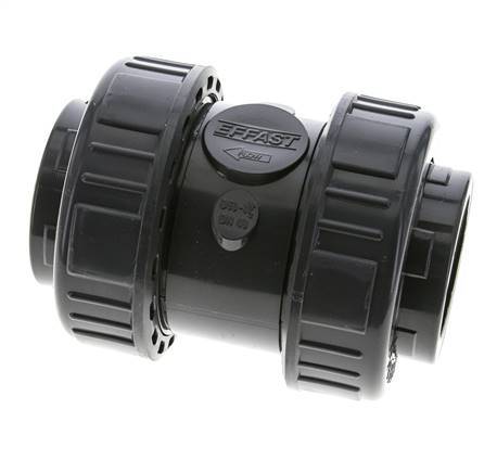 Válvula de retención de PVC Rp 1 1/2'' 0,012-16bar