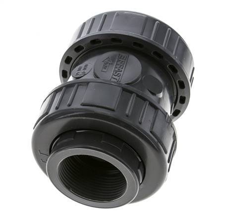 Válvula de retención de PVC Rp 1 1/2'' 0,012-16bar
