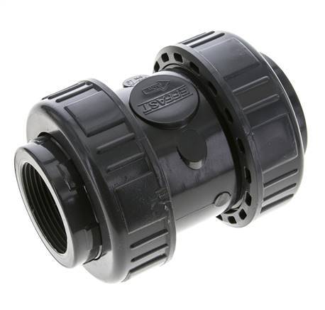 Válvula de retención de PVC Rp 1 1/2'' 0,012-16bar