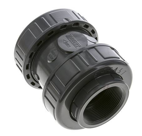 Válvula de retención de PVC Rp 2'' 0,012-16bar