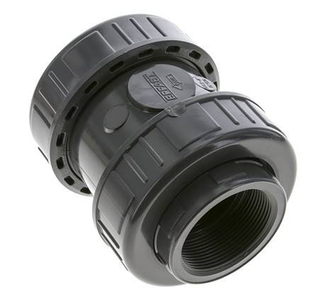 Válvula de retención de PVC Rp 2'' 0,012-16bar