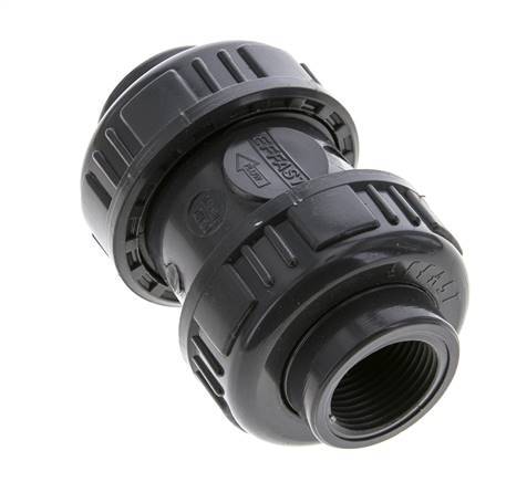 Válvula de retención de PVC Rp 3/4'' 0,012-16bar