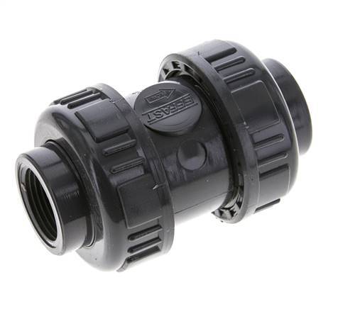 Válvula de retención de PVC Rp 3/4'' 0,012-16bar