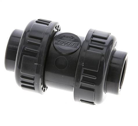 Válvula de retención de PVC Rp 3/4'' 0,012-16bar