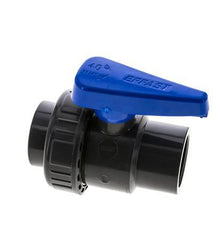 Válvula de bola de PVC de 2 vías Unión Simple Rp 1 1/4'' EPDM