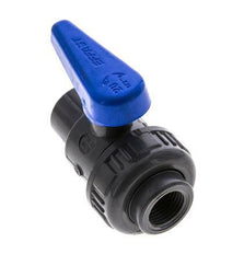 Válvula de bola de PVC de 2 vías Unión Simple Rp 1/2'' EPDM