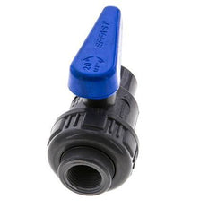 Válvula de bola de PVC de 2 vías Unión Simple Rp 1/2'' EPDM