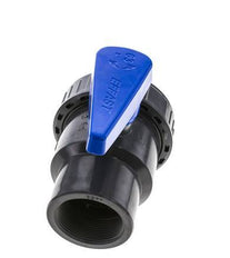 Válvula de bola de PVC de 2 vías Unión Simple Rp 2'' EPDM