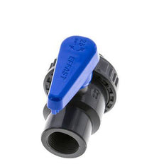 Válvula de bola de PVC de 2 vías Unión Simple Rp 3/4'' EPDM