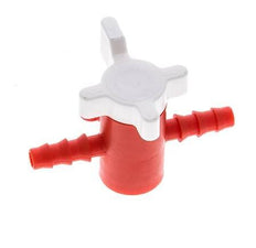 Válvula de bola de 2 vías de PE Barras de manguera de 1/4'' (6 mm)