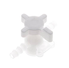Válvula de bola de 2 vías de PVDF Barras de manguera de 1/4'' (6 mm)