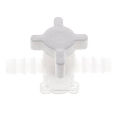 Válvula de bola de 3 vías de PVDF Barras de manguera de 3/8'' (9 mm)