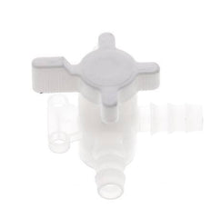 Válvula de bola de 3 vías de PVDF Barras de manguera de 3/8'' (9 mm)