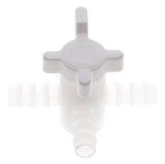 Válvula de bola de 3 vías de PVDF Barras de manguera de 3/8'' (9 mm)