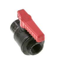 Válvula de bola de 2 vías PP G 3/4'' PTFE/FKM