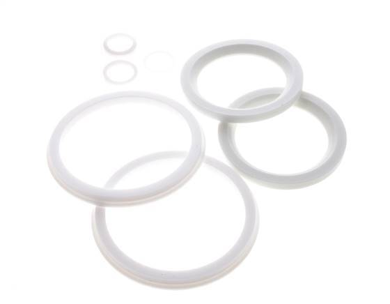 Juego de Reparación para Válvula de Bola de Brida de Acero Inoxidable de 3 Vías DN65