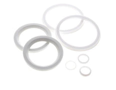 Juego de Reparación para Válvula de Bola de Brida de Acero Inoxidable de 3 Vías DN65