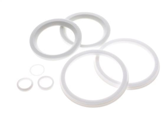 Juego de Reparación para Válvula de Bola de Brida de Acero Inoxidable de 3 Vías DN65