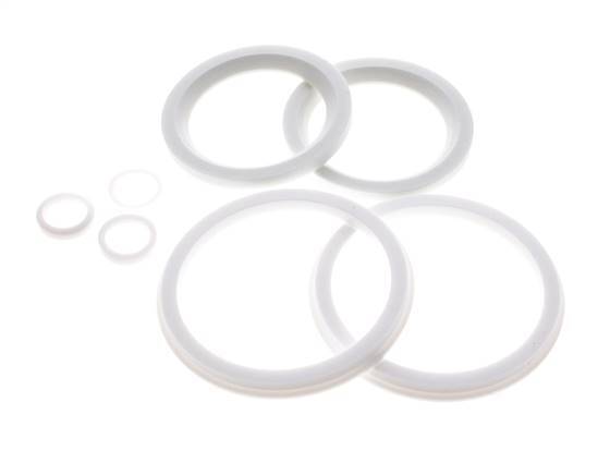 Juego de Reparación para Válvula de Bola de Brida de 3 Vías de Acero Inoxidable DN40