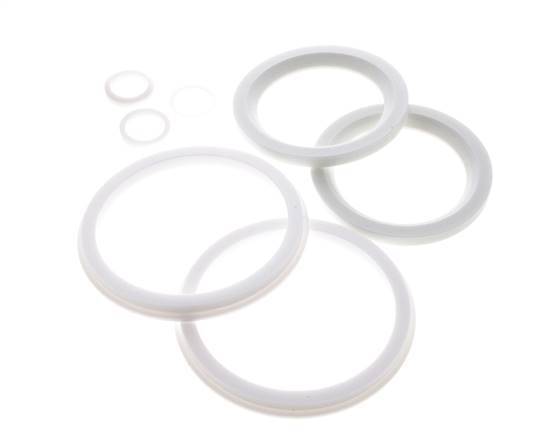 Juego de Reparación para Válvula de Bola de Brida de 3 Vías de Acero Inoxidable DN40