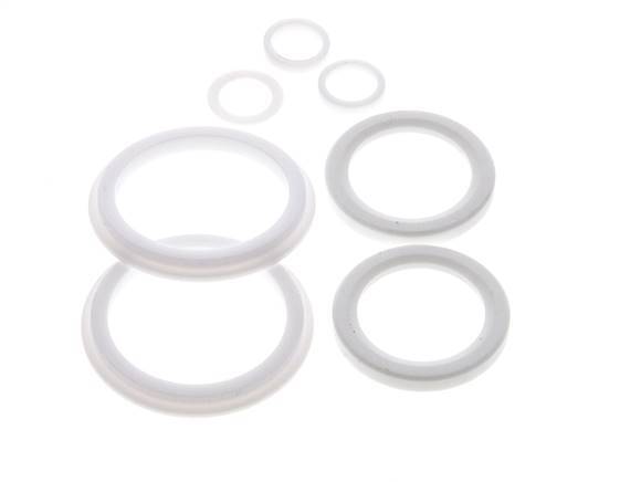 Juego de Reparación para Válvula de Bola de Brida de 3 Vías de Acero Inoxidable DN40