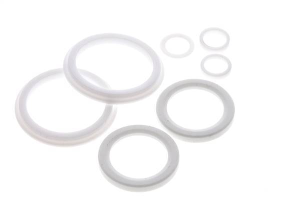 Juego de Reparación para Válvula de Bola de Brida de 3 Vías de Acero Inoxidable DN40
