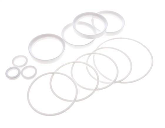 Juego de Reparación para Válvula de Bola de Brida de 3 Vías de Acero Inoxidable DN80