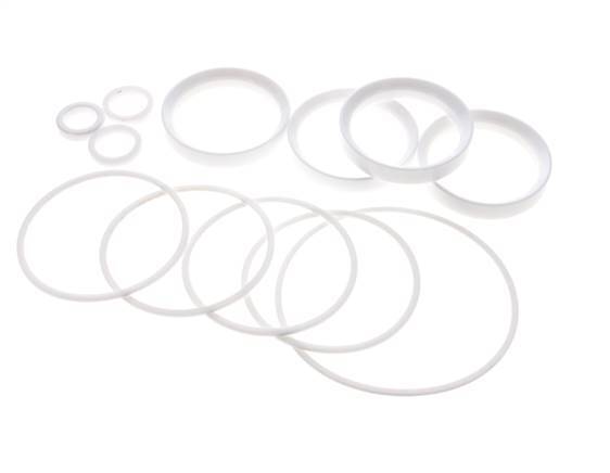 Juego de Reparación para Válvula de Bola de Brida de 3 Vías de Acero Inoxidable DN80