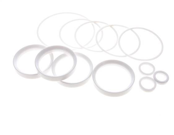 Juego de Reparación para Válvula de Bola de Brida de 3 Vías de Acero Inoxidable DN80