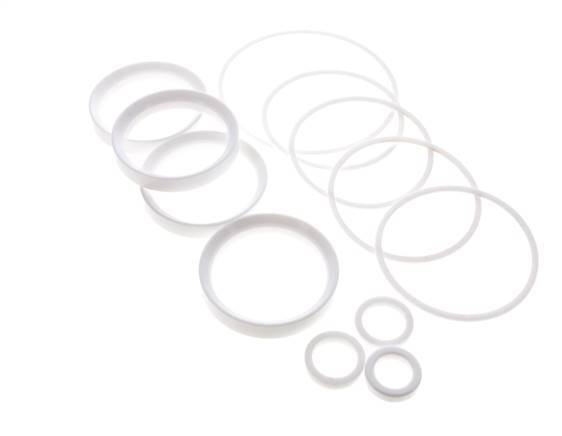 Juego de Reparación para Válvula de Bola de Brida de 3 Vías de Acero Inoxidable DN80