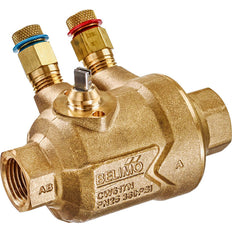Belimo PI Válvula De Zona Rp1 Kvs2.1 24VAC/DC 75s 2/3-punto 1Nm IP40 Terminal Puertos De Medición C225QPT-G/CQ24A-T