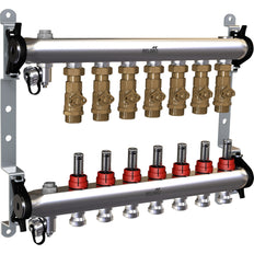 Colector Belimo 7 X Válvulas De Zona 24VAC/DC 75s 2-10V 1Nm IP40 EM-ECQ-07F/CQ24A-SR