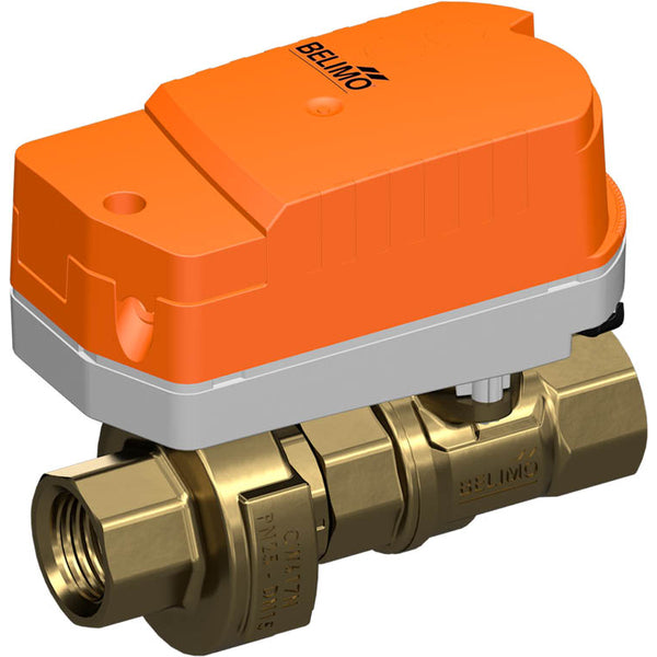 Belimo PI Válvula Limitadora De Caudal Rp3/4 Kvs1.2 24VAC/DC Prueba De Fallos 75s 2-Punto 1Nm IP40 Terminal C220QFL-F6/CQK24A-T